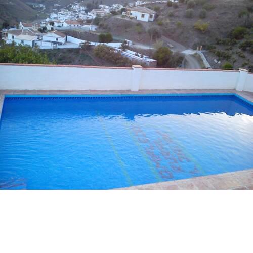 House with 4 bedrooms in El Borge with wonderful mountain view private pool furnished terrace 25 km from the beach