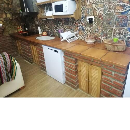 House with 4 bedrooms in Guadix with wonderful mountain view enclosed garden and WiFi 60 km from the slopes
