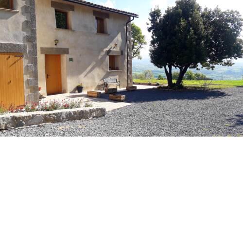 House with 4 bedrooms in Las Masias de Voltrega with wonderful mountain view private pool furnished garden