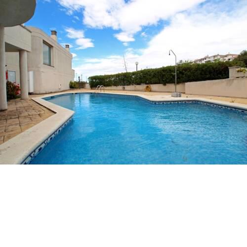 House with 4 bedrooms in Sitges with wonderful sea view shared pool furnished terrace