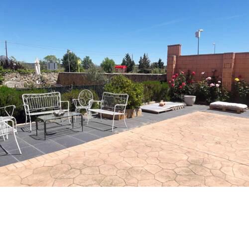 House with 4 bedrooms in Venturada with wonderful mountain view enclosed garden and WiFi 60 km from the slopes