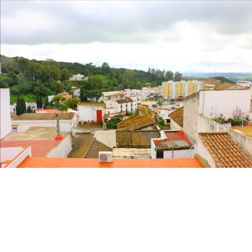 House with 5 bedrooms in Alcala de los Gazules with wonderful city view furnished terrace and WiFi 40 km from the beach