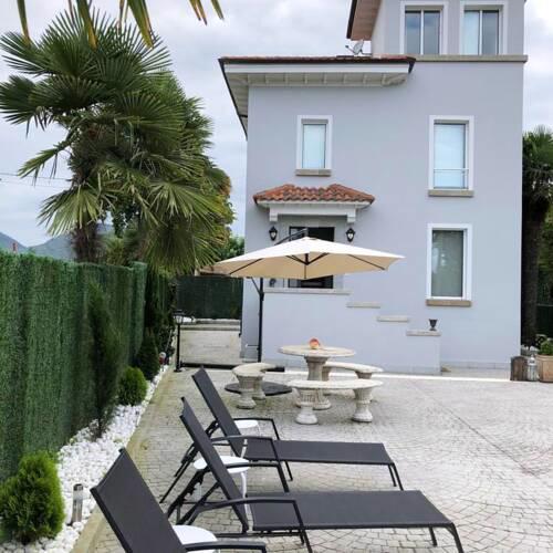 House with 5 bedrooms in Po de Llanes with wonderful sea view shared pool enclosed garden 500 m from the beach