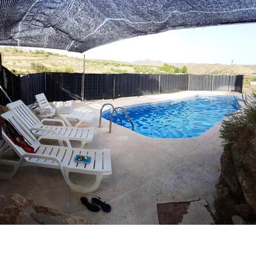 House with 6 bedrooms in VelezRubio with wonderful mountain view private pool enclosed garden