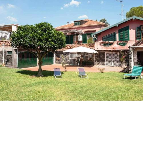 House with garden near the sea