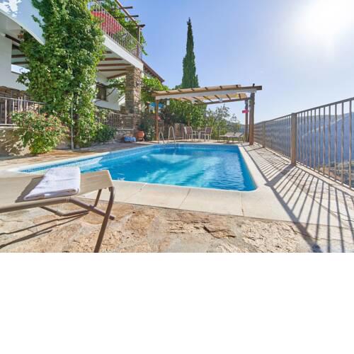 House with one bedroom in Laroya with wonderful mountain view shared pool furnished terrace 55 km from the beach