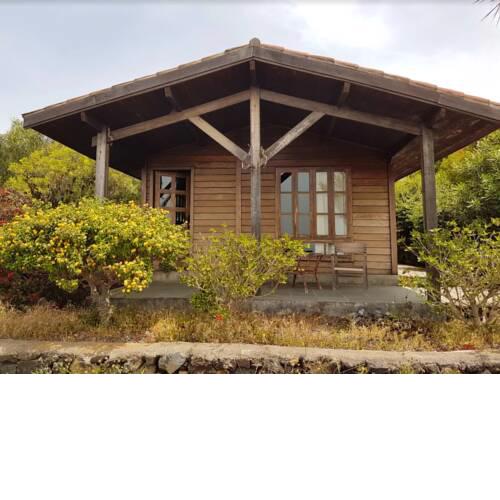 House with one bedroom in Los Llanos with wonderful sea view furnished garden and WiFi