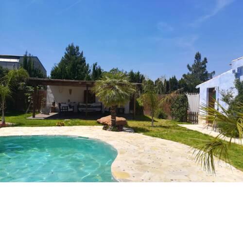 House with one bedroom in Murcia with wonderful mountain view shared pool enclosed garden 43 km from the beach