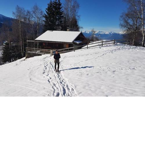 Hütte zum Skifahren oder Wandern