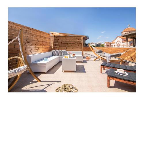 IDEOS IRAKLIS CITY LUXURIOUS SUN TERRANCE β