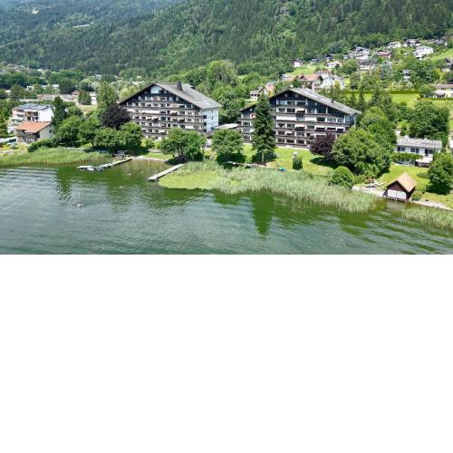 ILSE Seeblick Appartement Haus Hänsel u Gretel direkt am Ossiacher See mit Hallenbad, Skiarena Gerlitzen