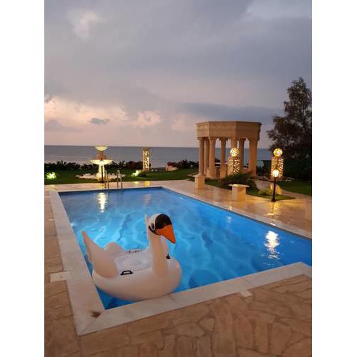 Imagine Renting Your Own 5-Star Private Cyprus Villa on the Beach, Paphos Villa 1410