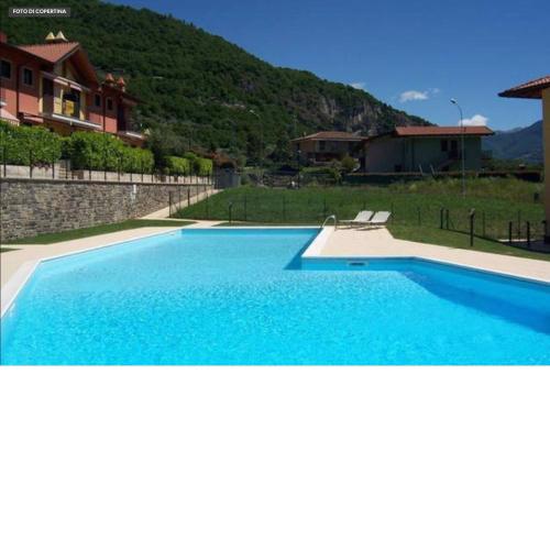 Irina’s house with view on like and swimming pool