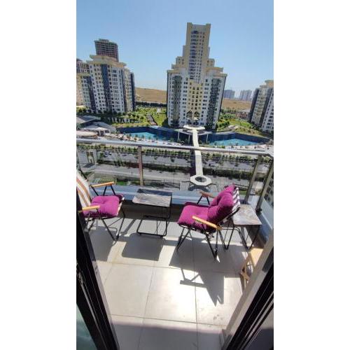 شقة فندقية بإطلالة ساحرة على البحيرة و الجبال في اسطنبول اسبارتاكولي Istanbul Ispartakule flat with mountains and lake views