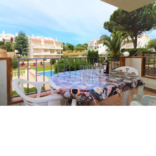 JARDINS 3 4 bj 1- Apartamento con piscina y parking en Roses