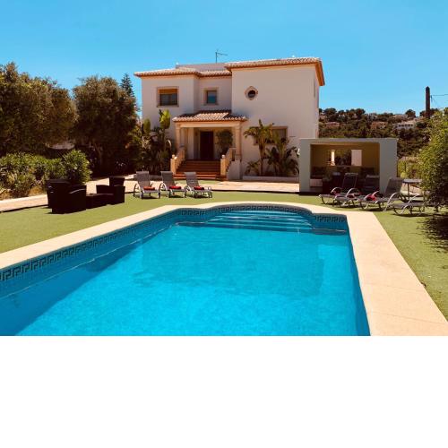 Javea Dream Luxury Villa with Pool, Lounge, BBQ