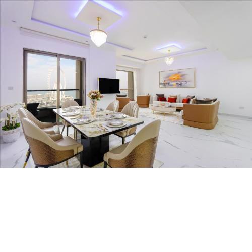 JBR The Walk Shams 4 - Fully Upgraded Sea view Lux 2 bedroom By Gardenia Holiday