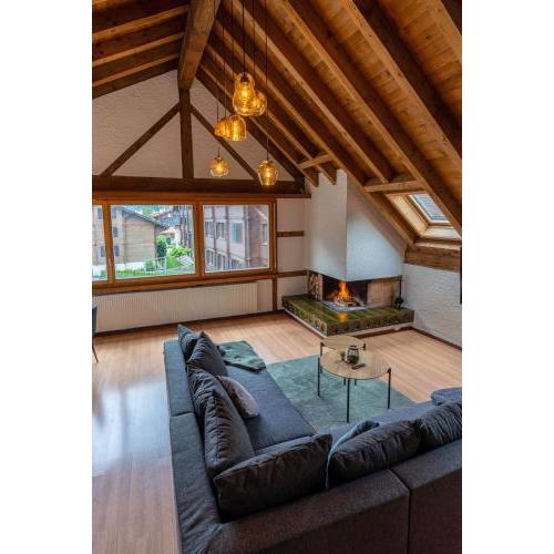 Jungfrau-View Apartment, terrace & free parking