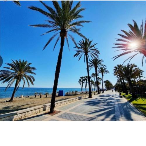 Junto al mar y centro