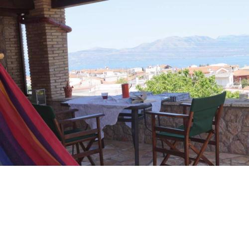 Kalamos house with garden and sea view