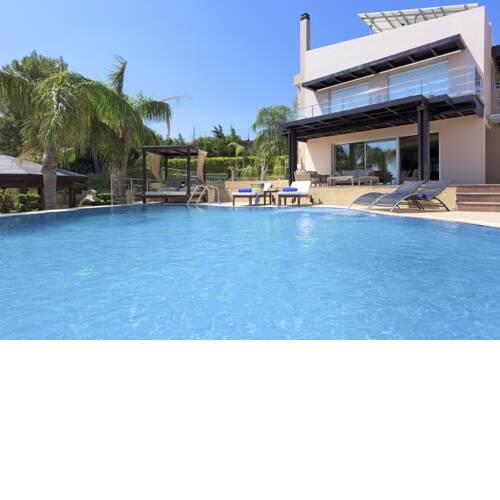 Kalythies Villa Sleeps 8 with Pool and Air Con
