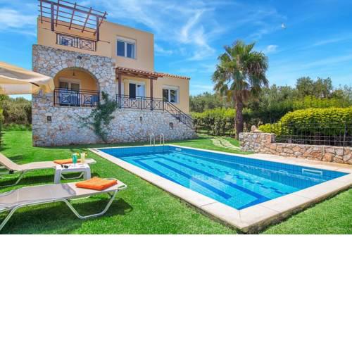 Kalyves Villa Sleeps 6 Pool Air Con WiFi