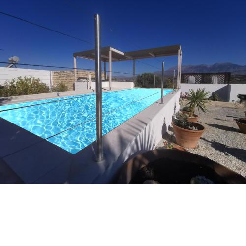 Kamilari beautiful sea view villa pool&spa