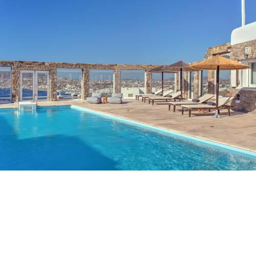Kanalia Villa Sleeps 10 with Pool and Air Con