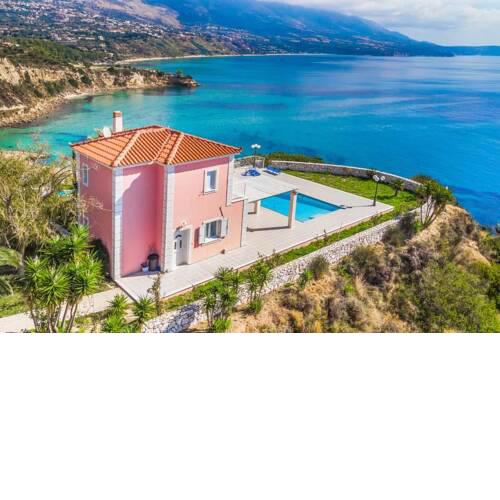Karavados Villa Sleeps 4 with Pool Air Con and WiFi