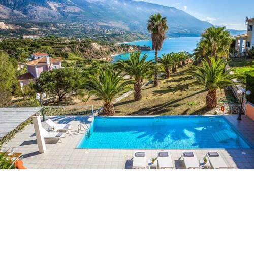 Karavados Villa Sleeps 6 with Pool Air Con and WiFi