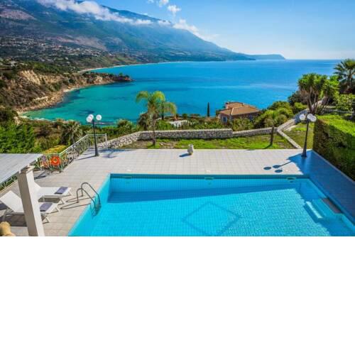Karavados Villa Sleeps 6 with Pool Air Con and WiFi