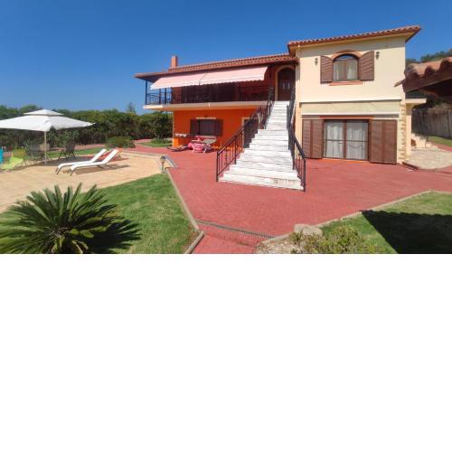 Kastro Villa with pool in Kyllini, Peloponnese