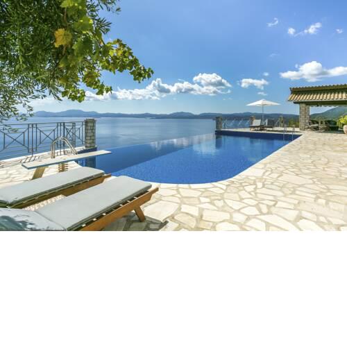 Katavolos Villa Sleeps 17 with Pool and Air Con