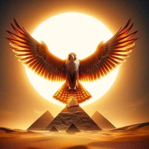 King pyramids view