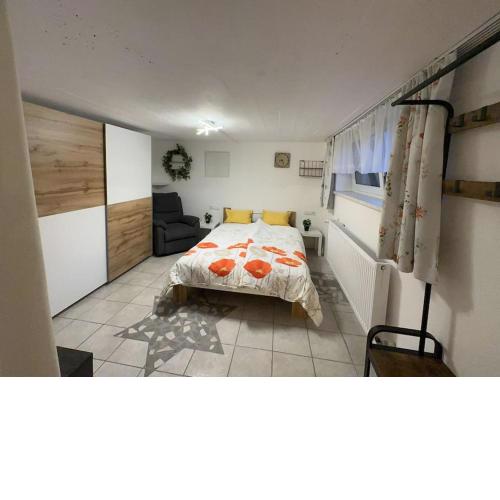 Kleine Wohnung mit Garten