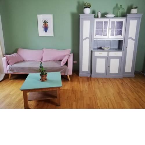 Kreatives Vintage Apartment mit Wiener Altbalkon
