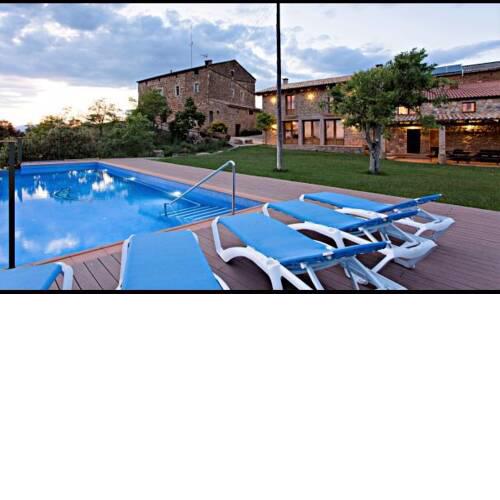 la Baronia de Rialb Villa Sleeps 18 with Pool