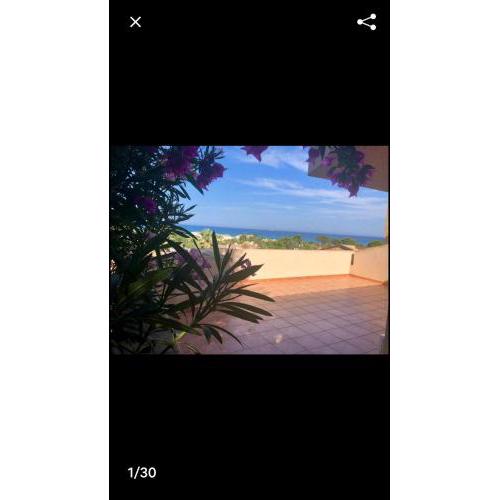 La casa vista mare