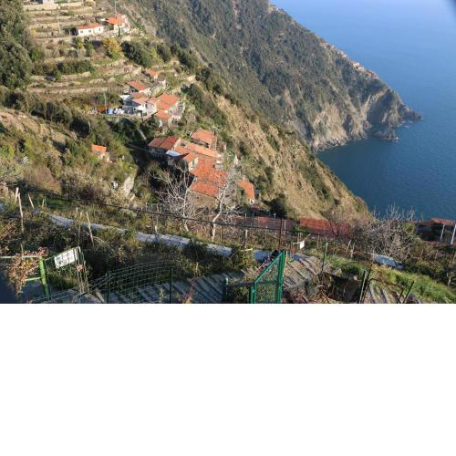 La casetta di Giuly a picco sul mare