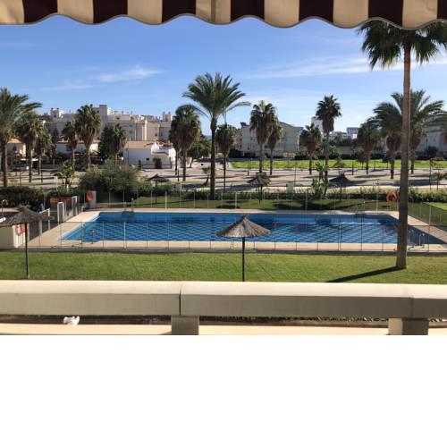La playa Costa Lago