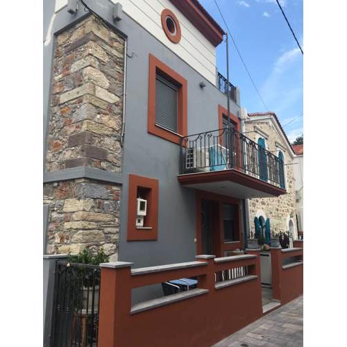 lagkada seaside restored stone built house