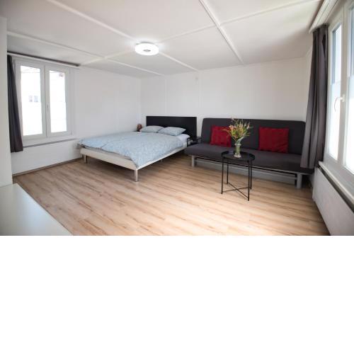 Lake Getaway Apartment with Private entrance, right on the Lake Constance cycle path, barbecue area, free wifi, Netflix and free bikes