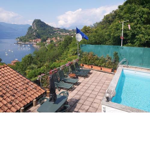 Lake Maggiore - Elegant House with Lake View and Private Pool