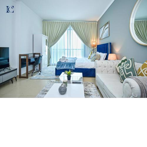 Lake View Brand New Studio in X1 Tower JLT - LND