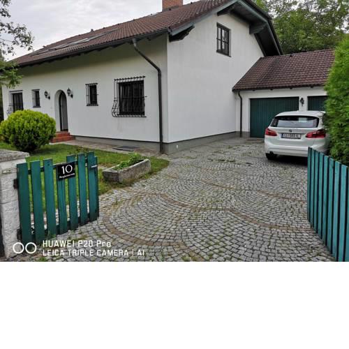 large, dated house in Linz with large garden