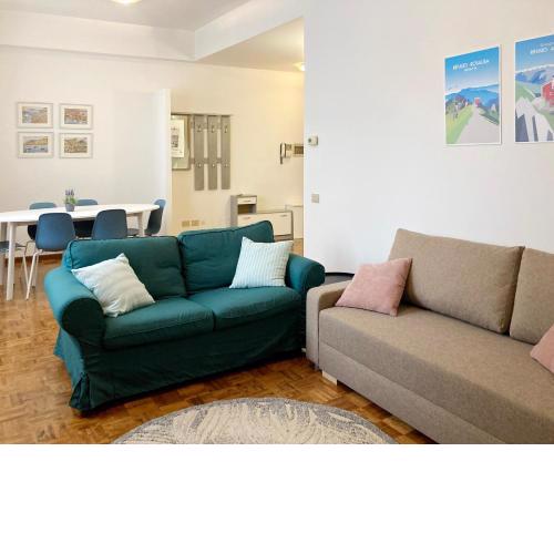 Large family apartment in a fresh area of Lecco