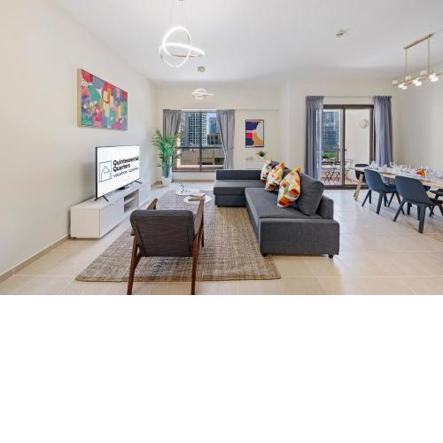 Large JBR 2BR w/ balcony / Heart of Dubai Marina