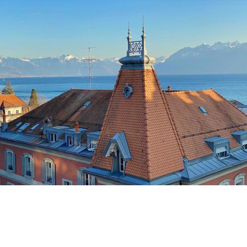Lausanne Ouchy, Penthouse with terrace and breathtaking views!