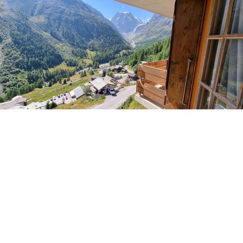 Le Panorama - Appartement à Arolla face aux montagnes à 150m des pistes