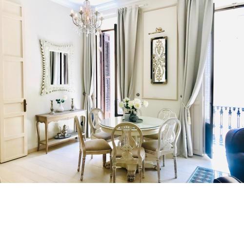 Little charming palace in the old town of Malaga
